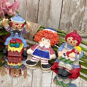 Vintage Rageddy Ann Andy Christmas Ornaments